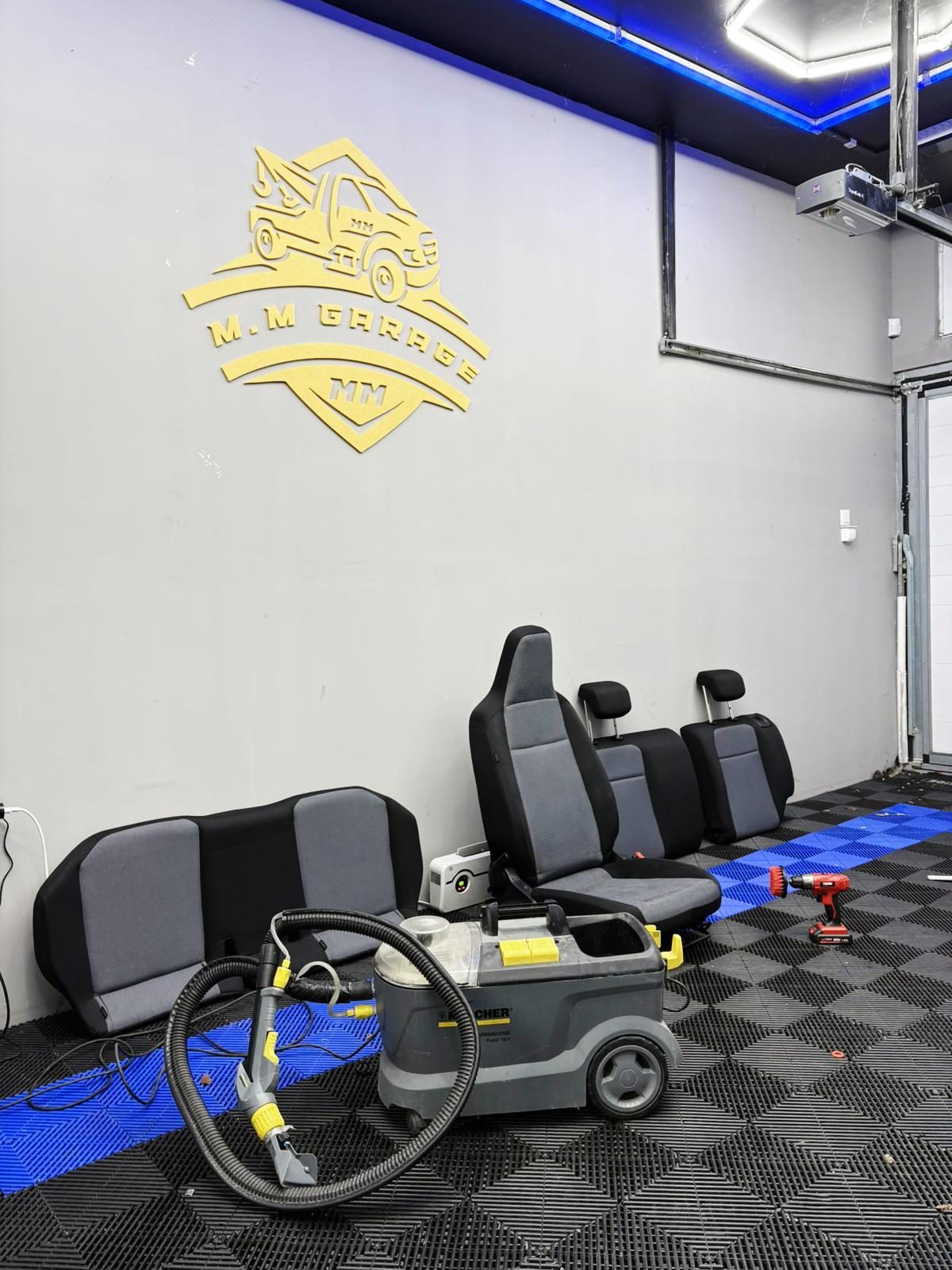 Tepovanie a renovácia interiéru v M.M Garage